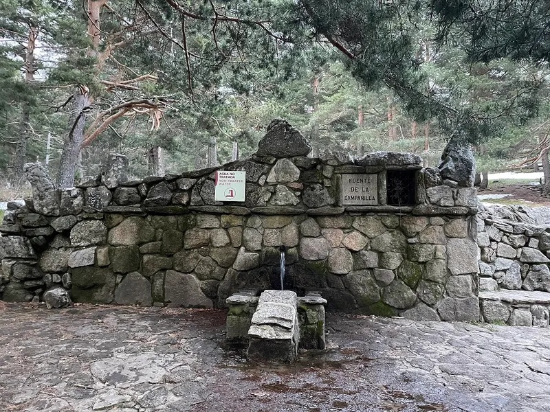 Fuente de la Campanilla, una de las paradas de nuestra excursión